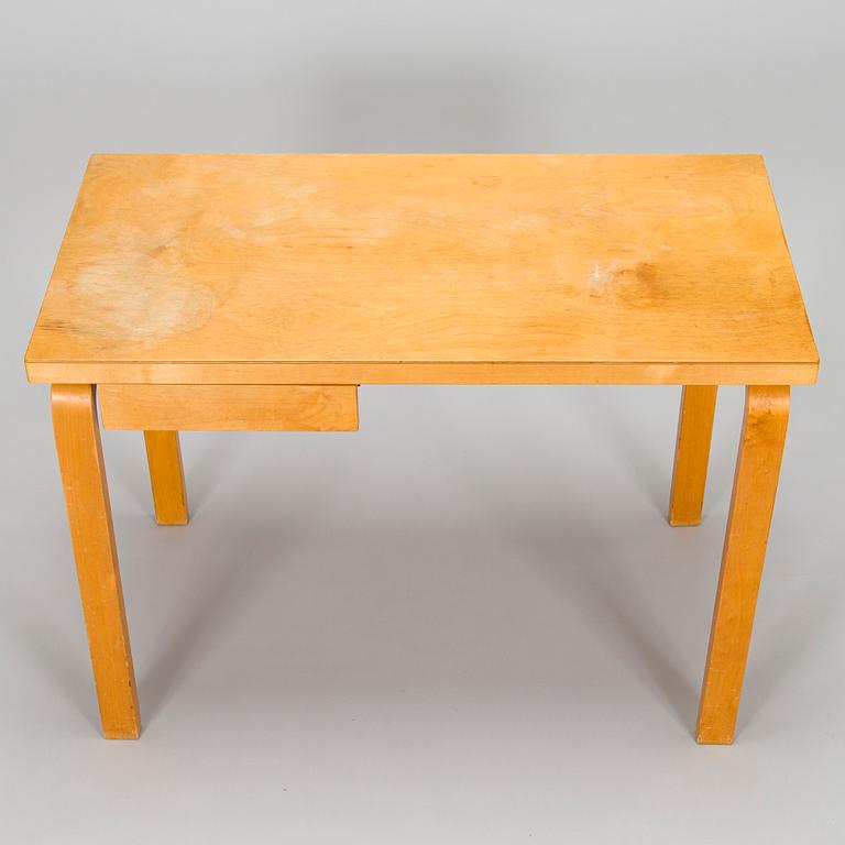 Alvar Aalto, skrivbord, "K81" för O.Y. Huonekalu-ja Rakennustyötehdas A.B. 1900-talets mitt.