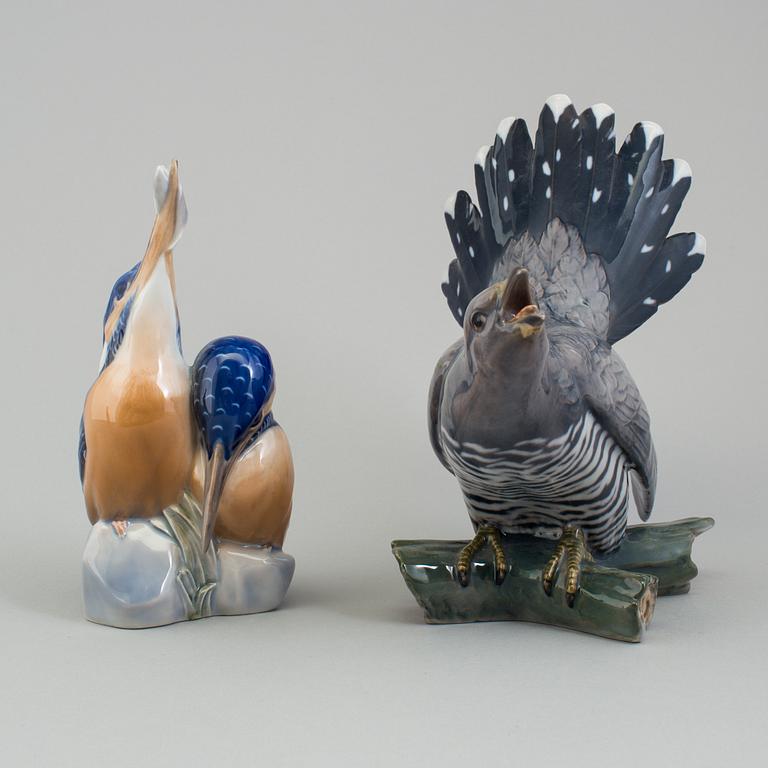 Two Danish figurines from Royal Copenhagen and Bing & Grøndahl.