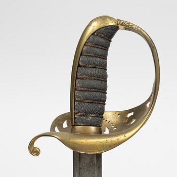 A Swedish officer's sabre 1859 pattern.