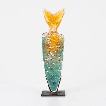 Björn Ekegren, a glass sculpture, signed.