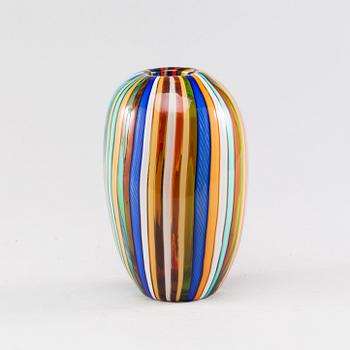 A Murano Cenedese glass vase.