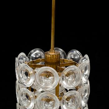 CARL FAGERLUND, taklampa, modell "RD1846" Fagerhult, 1900-talets andra hälft.