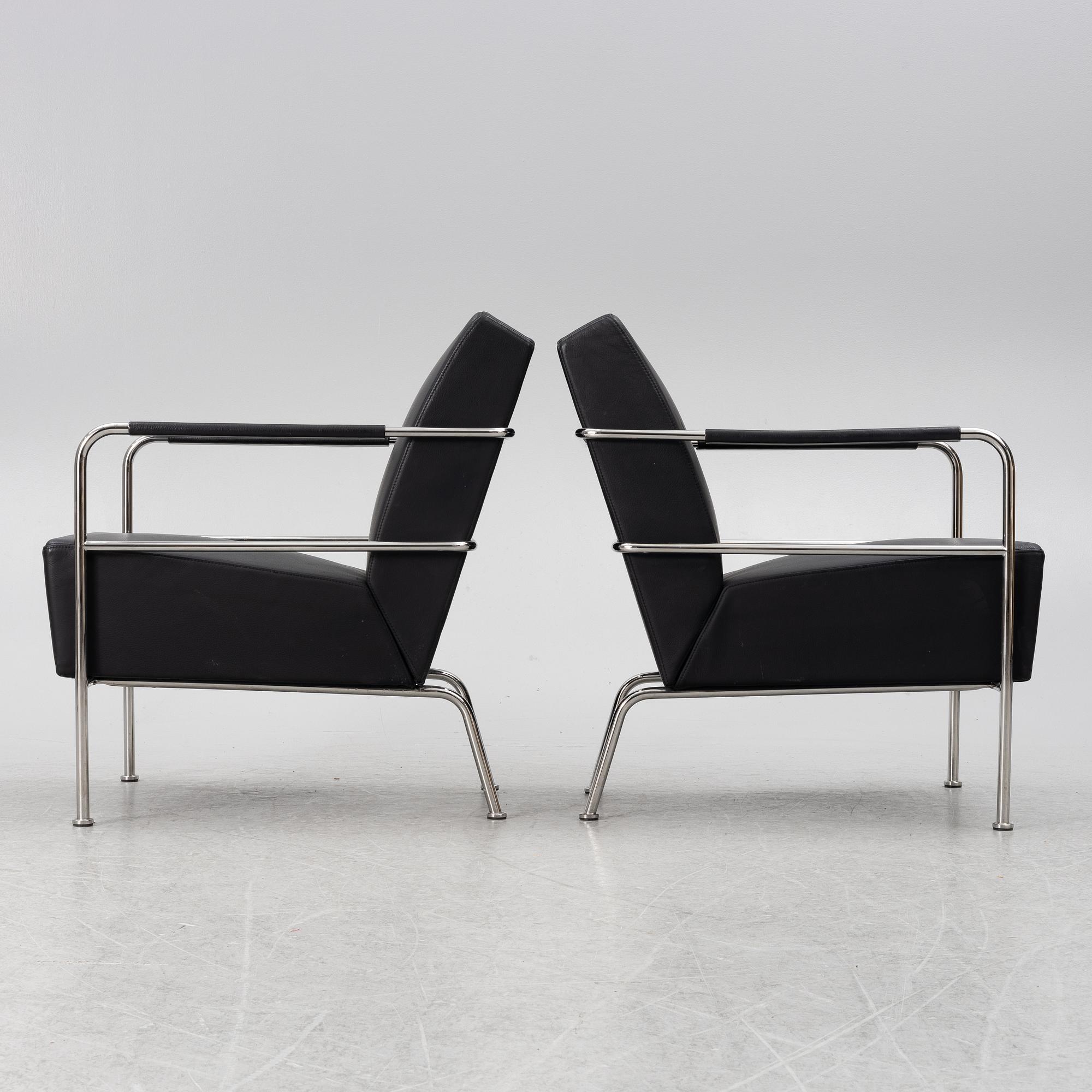 Gunilla Allard, armchairs, a pair, "Cinema", Lammhults.