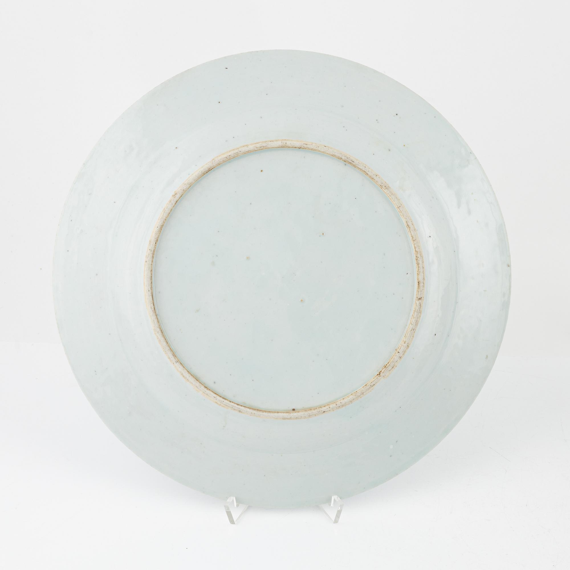 Six pieces of Chinese porcelain, 18th-20th century.