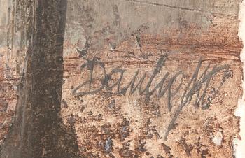 Danka Jaworska,  mixed media signed.