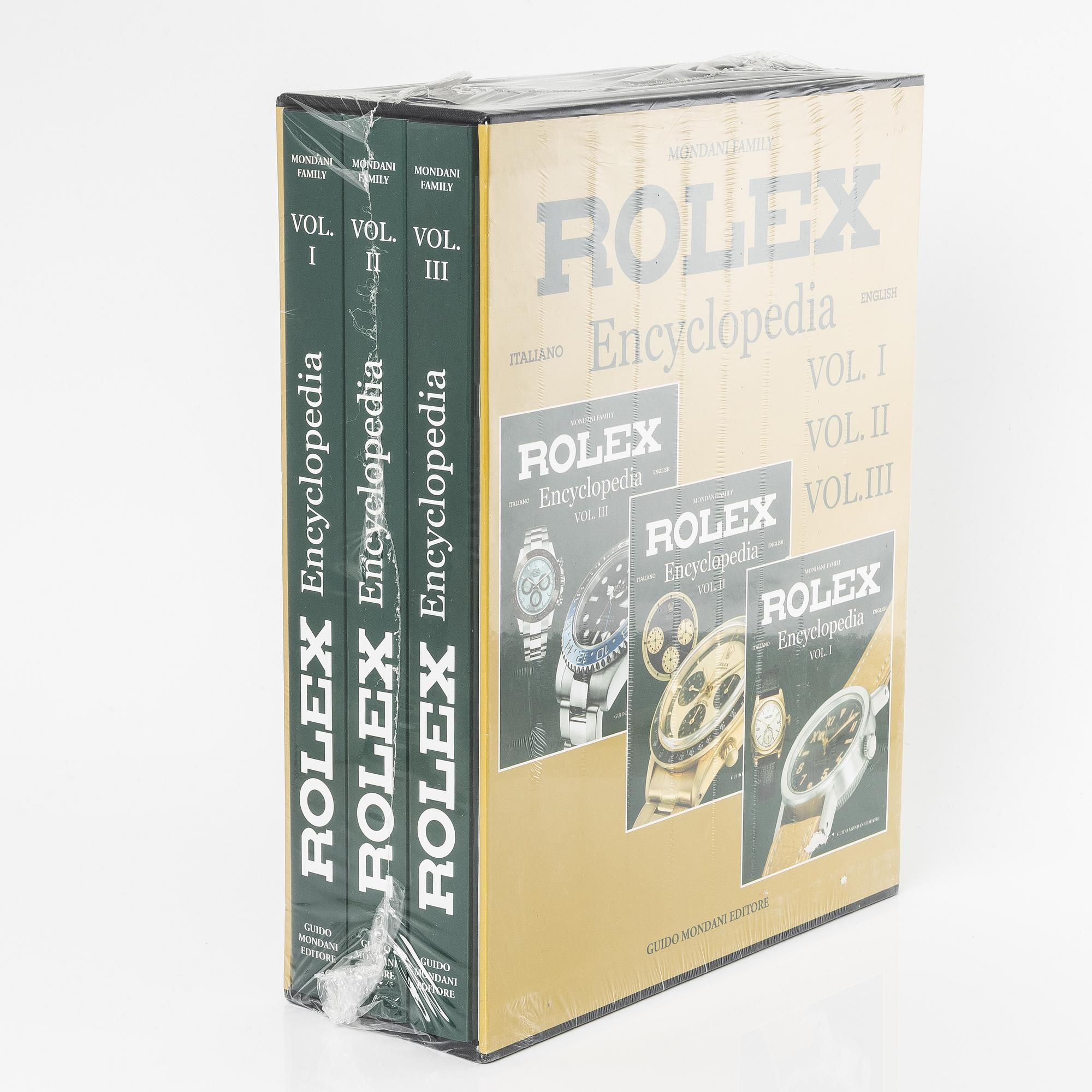 Rolex, Encyclopedia, "Mondani", Vol. I + II + III.