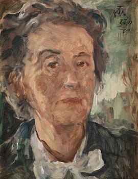 661A. Lotte Laserstein, Självporträtt.