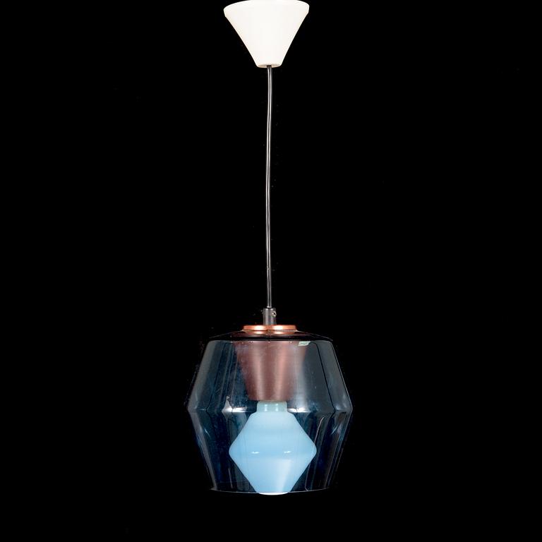 Tapio Wirkkala, taklampa, modell K2-134, Iittala/Idman 1960-tal.