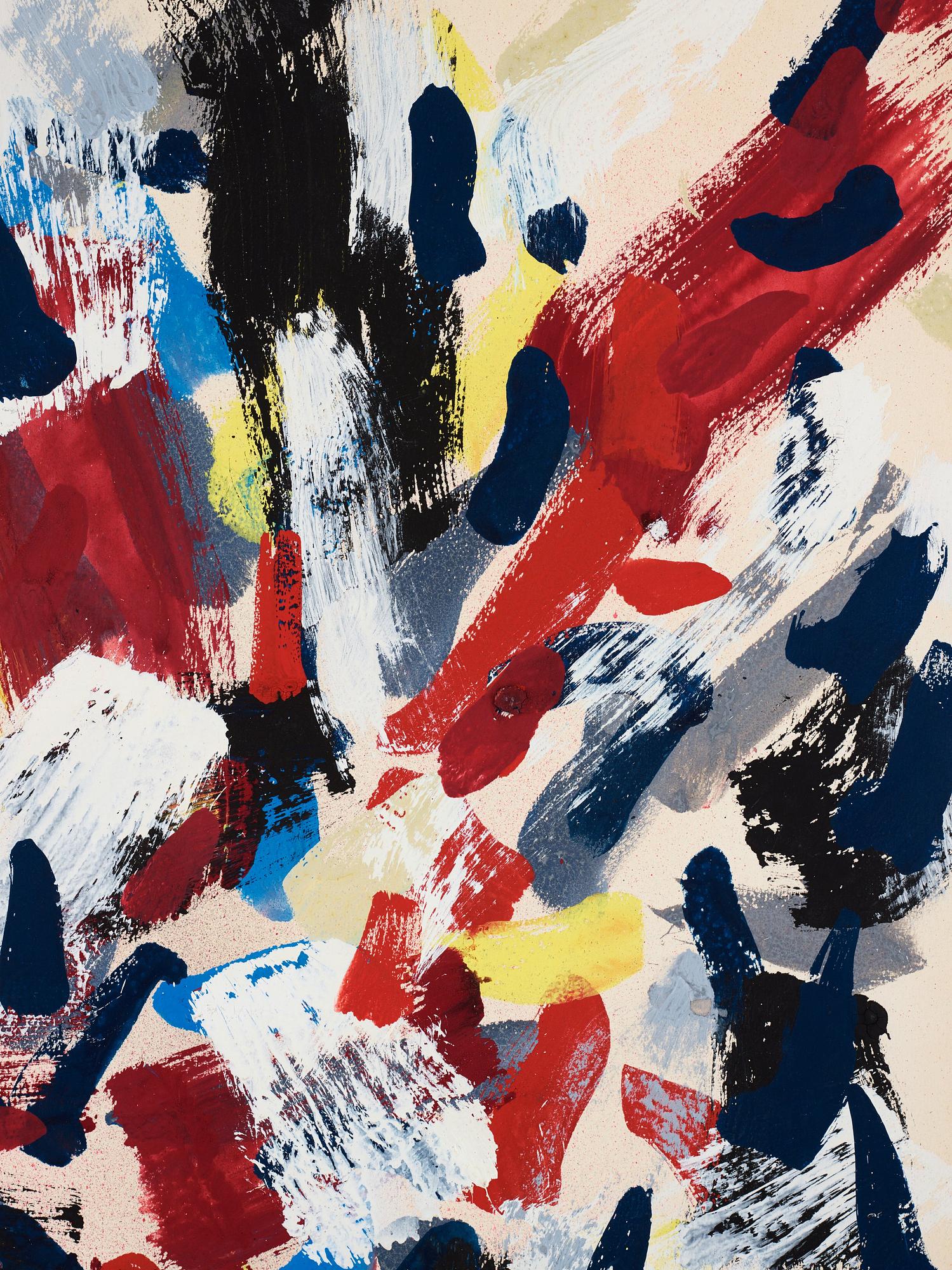 Jean-Paul Riopelle, "Sous le mythe de gitksan II".