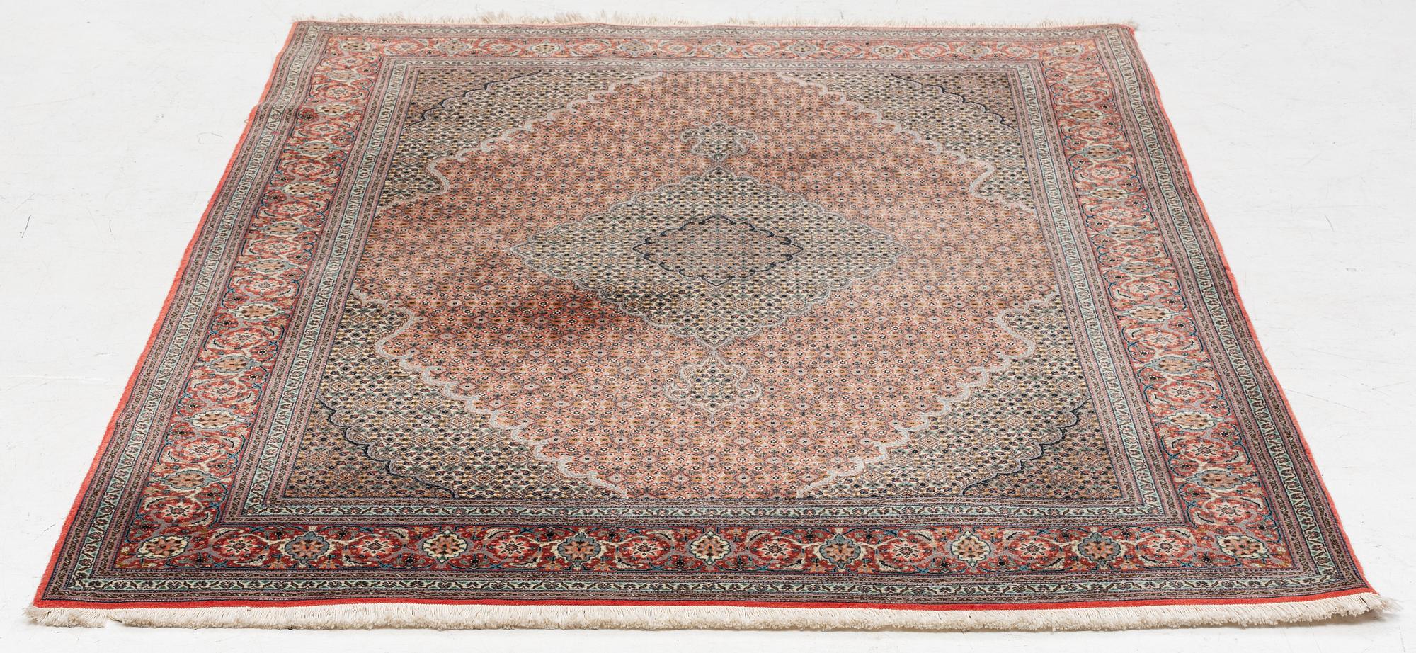 Rug, Tabriz, approx. 215 x 150 cm.