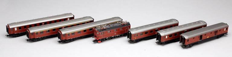 TÅSATS, 7 delar, Märklin H0, bl.a. 3030, 2859,2891, 1900/2000-tal.