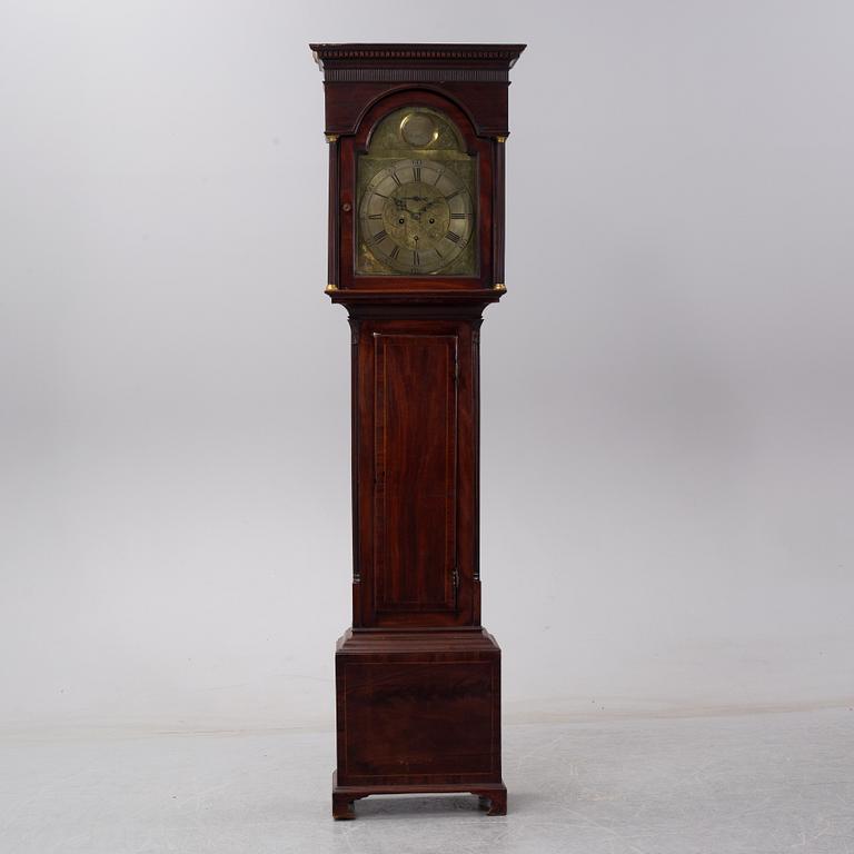 Golvur, Skottland, urtavlan märkt Dan Brown Glasgow. 1800-tal.