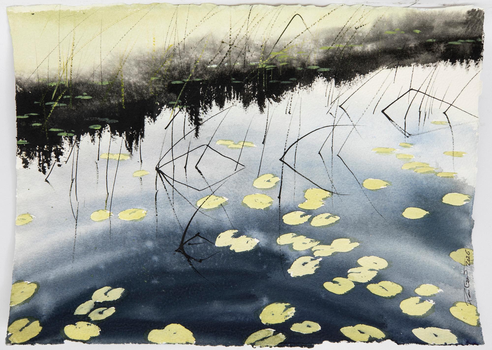 Peter Eugén, Water Lilies.