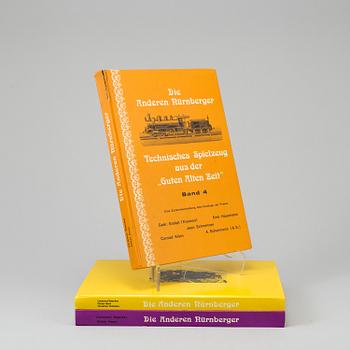 3 volumes (4,5,6) of "Die Anderen Nürnberger", Frankfurt 1975-81.