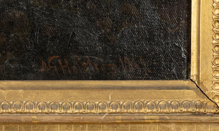 Gillis Hafström, Månskenslandskap.