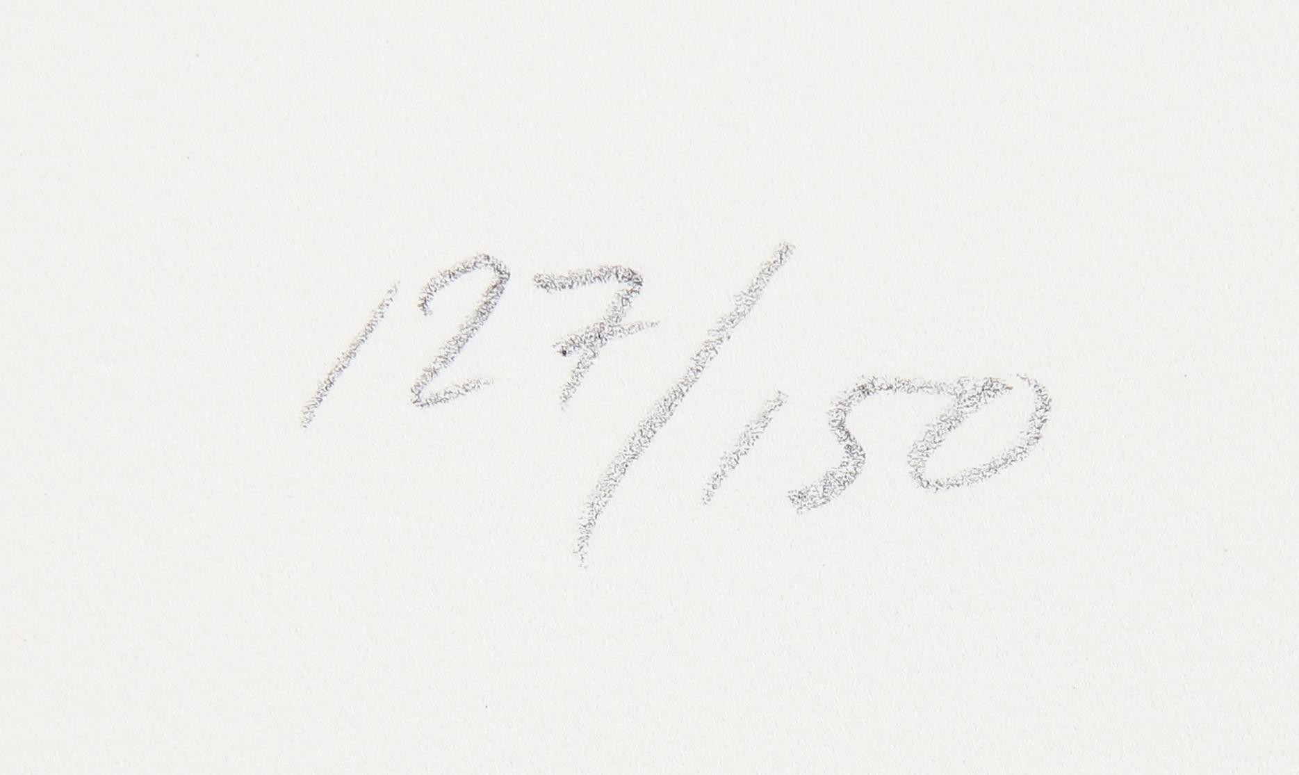 YRJÖ EDELMANN, lithograph in colours, stamped signature 127/150.