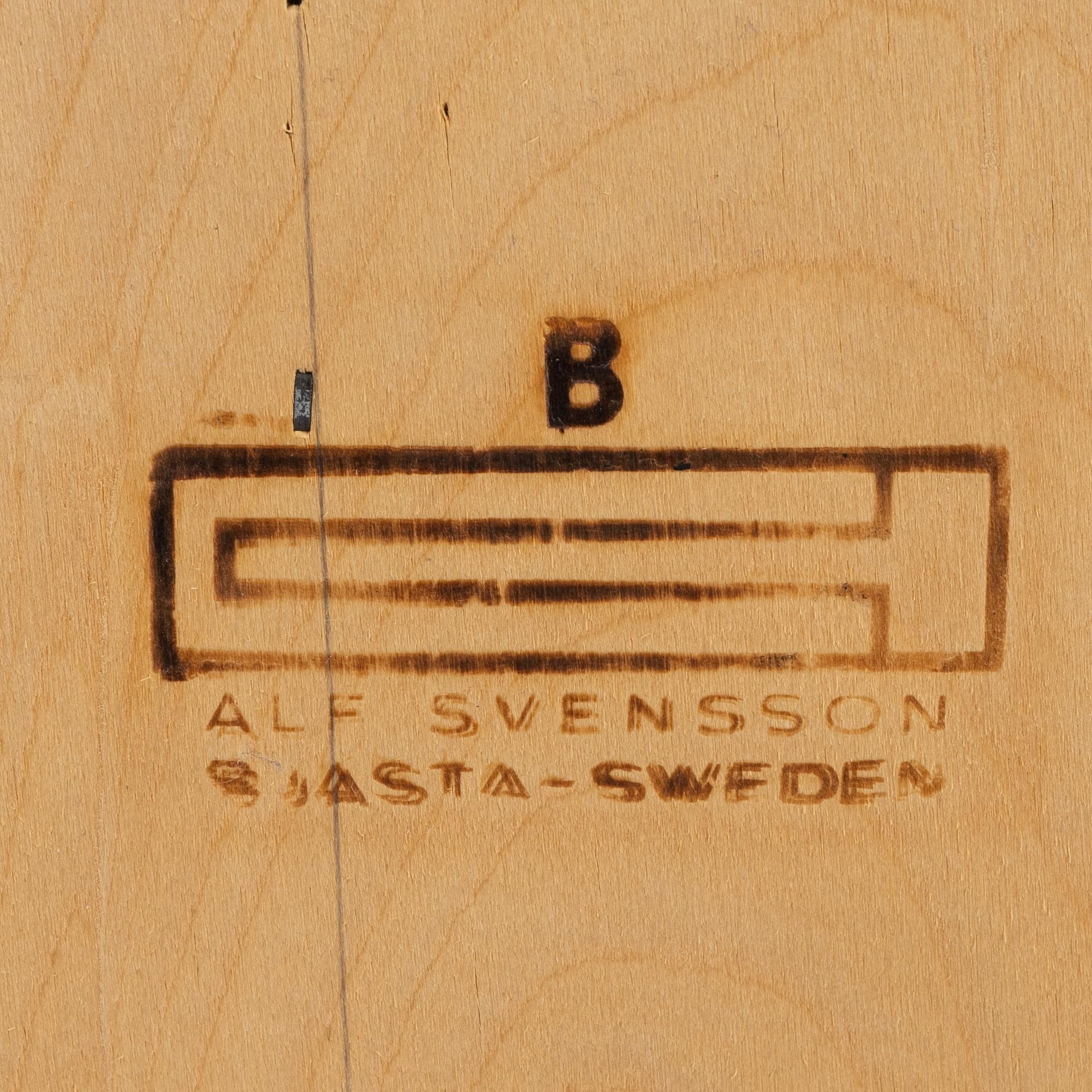 Alf Svensson, an oak-veneered sideboard, 1960's.