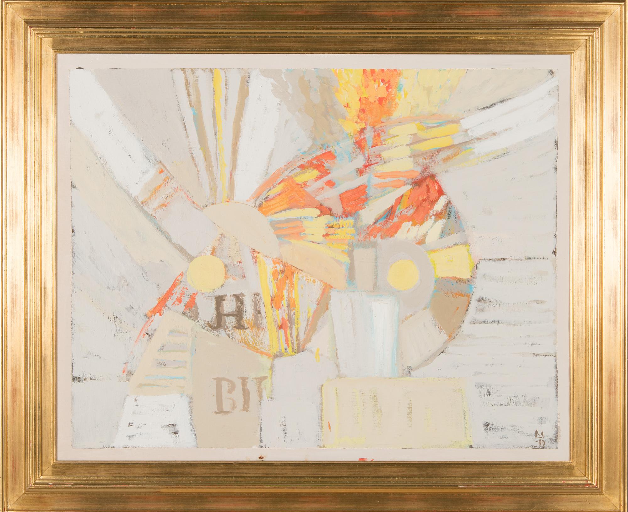 Lasse Marttinen, oil on canvas, signed and dated -89.