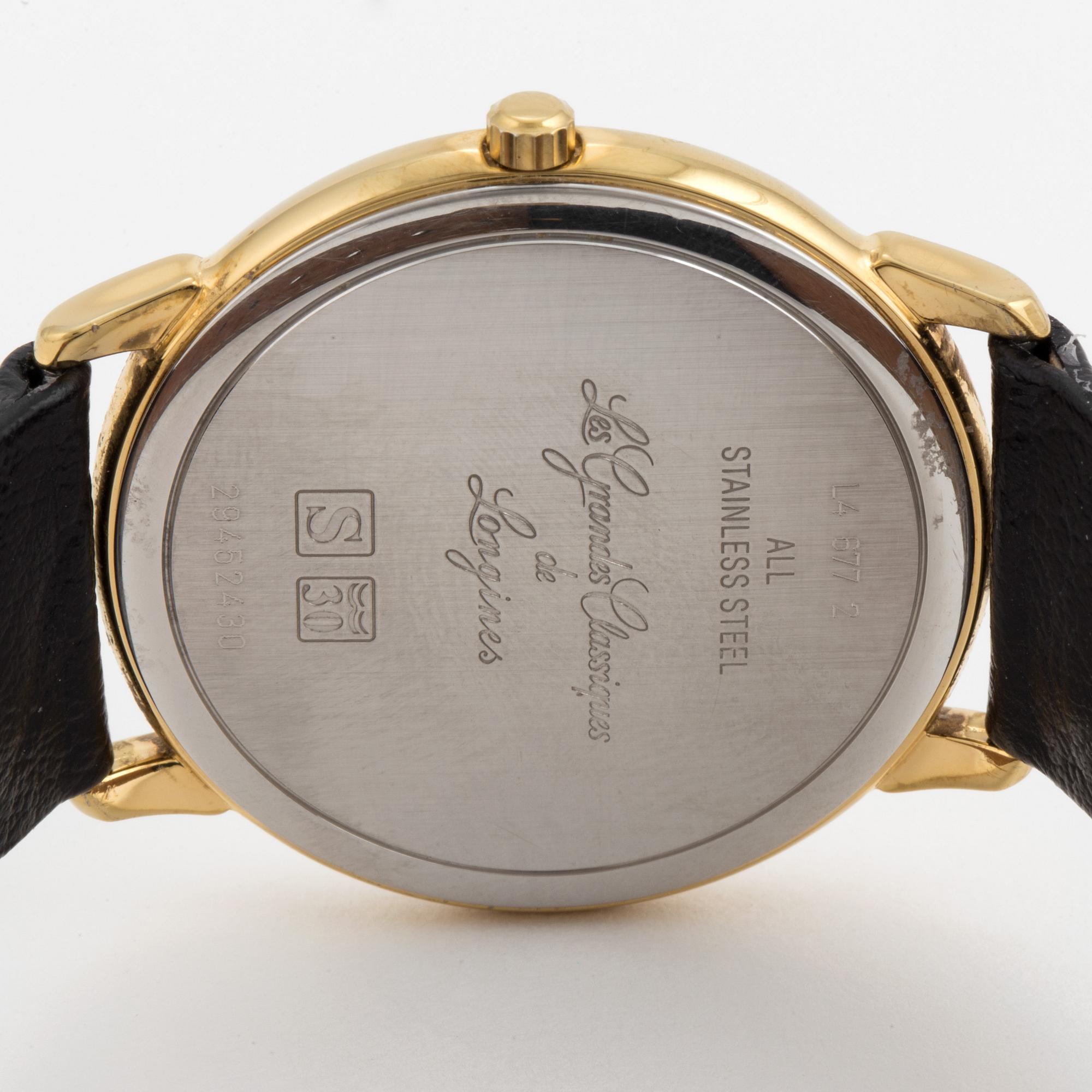 LONGINES Les Grandes Classiques wristwatch 34 mm Bukowskis