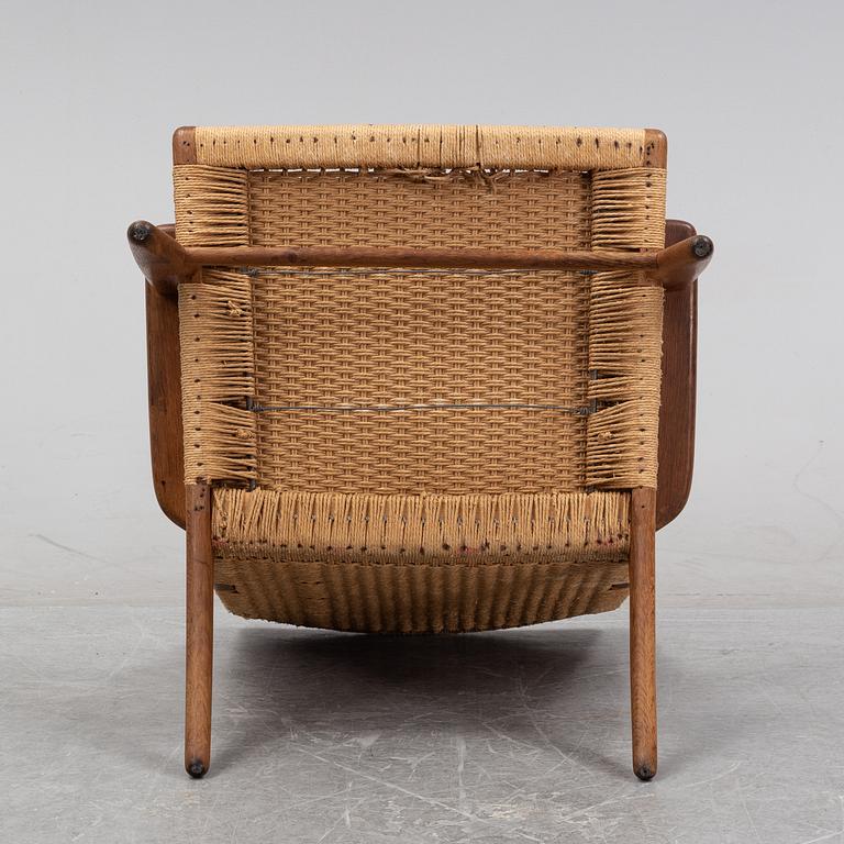 A model CH-25 easy chair by Hans J Wegner.