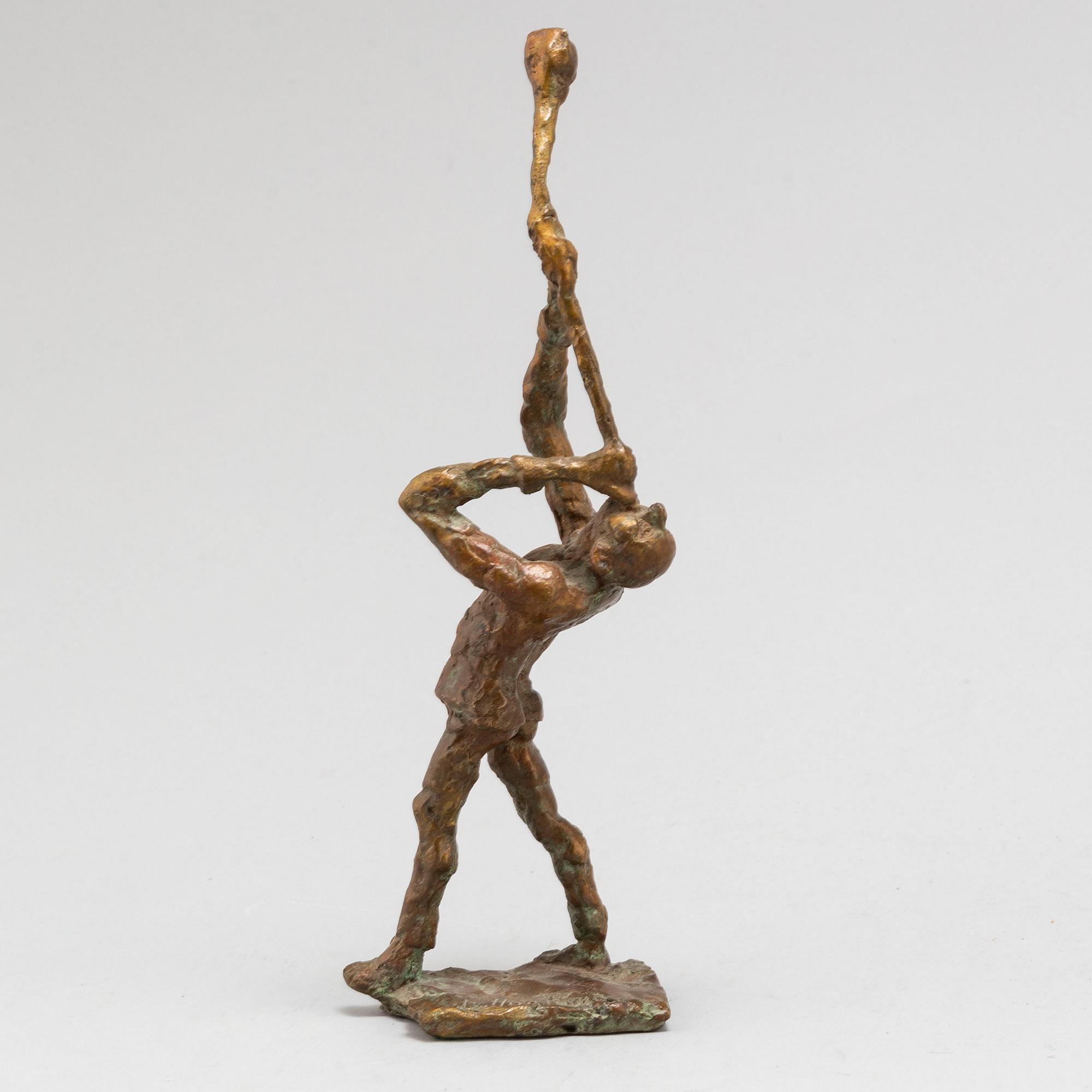 ERIK HÖGLUND, skulptur, brons, signerad.