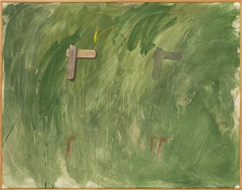 Lennart Aschenbrenner, oil on canvas, signbed and dated -84.