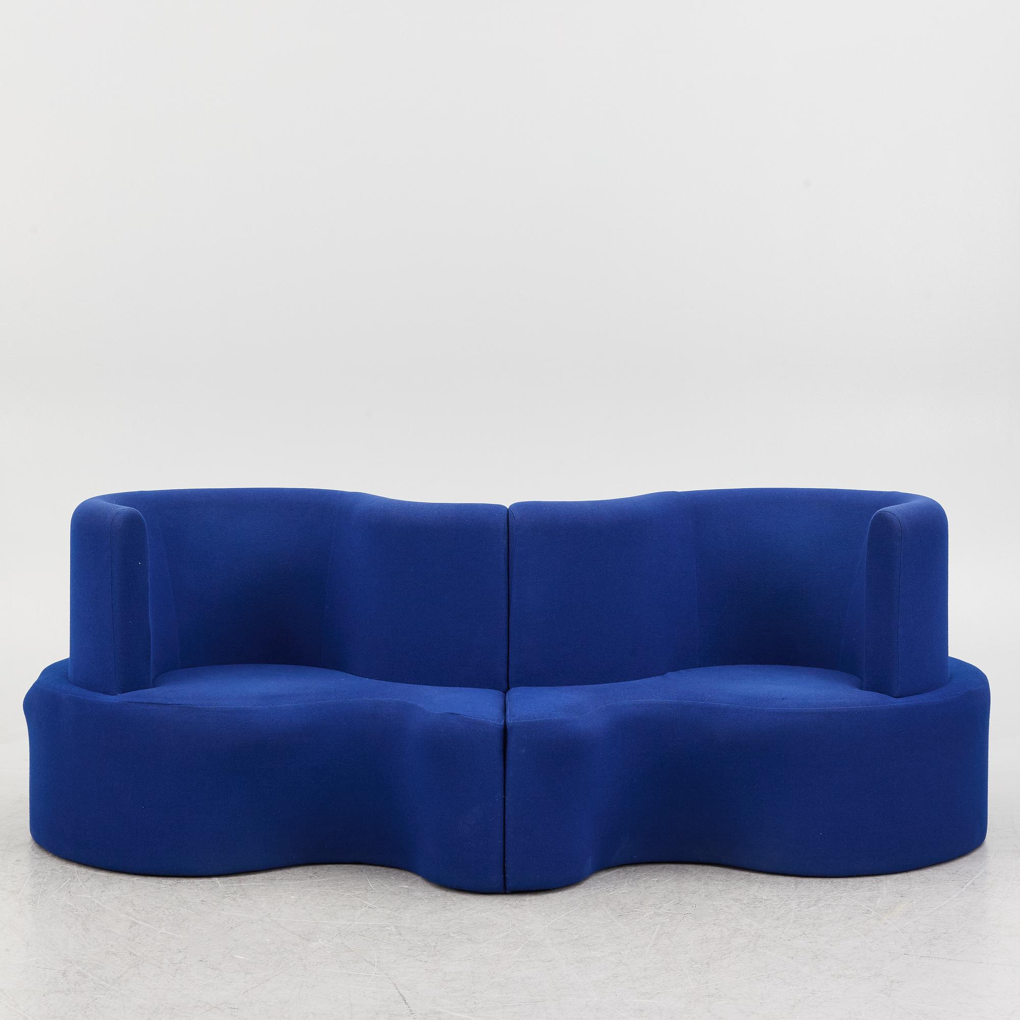 Verner Panton, a "Cloverleaf" sofa, Verpan, Denmark.