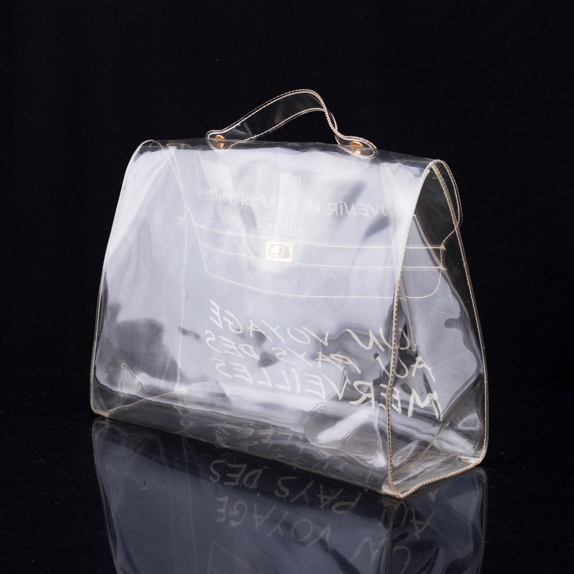 Hermes kelly plastic bag outlet