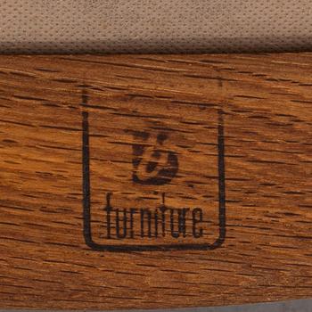 FÅTÖLJER, ett par, dansk formgivare, 1950-60-tal.