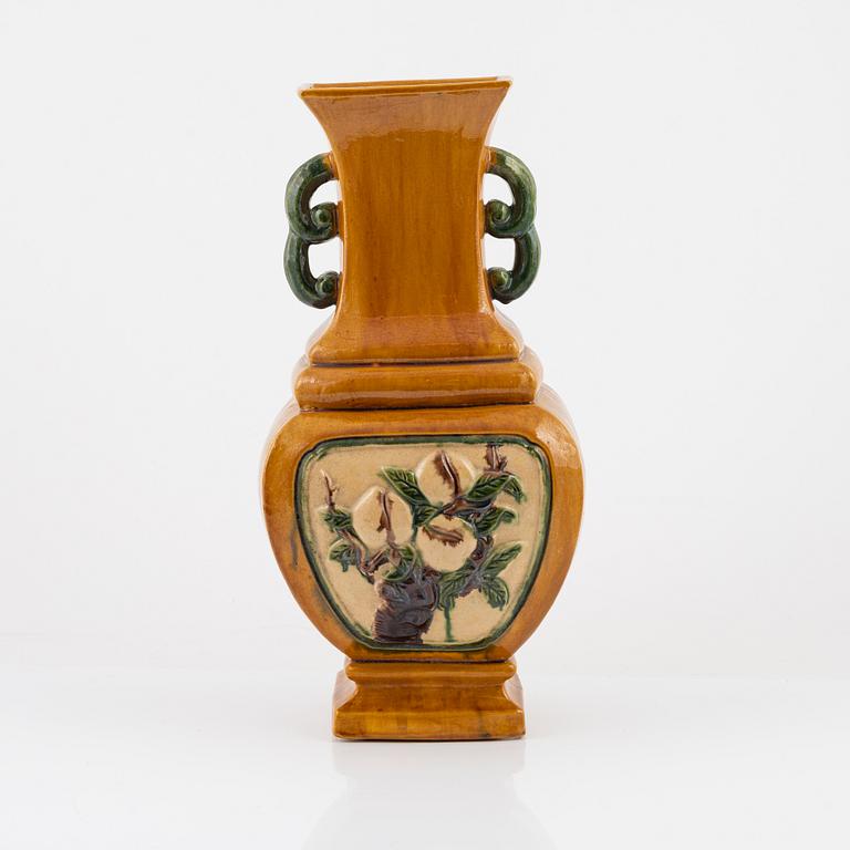 A large Chinese vase, 20th Century.