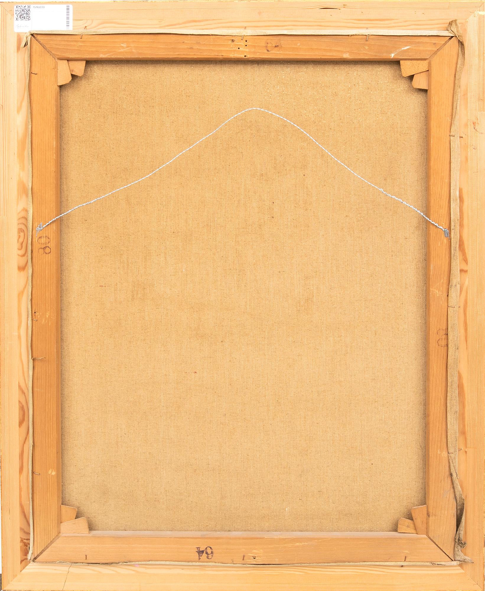 Frans Berg, olja på duk signerad.