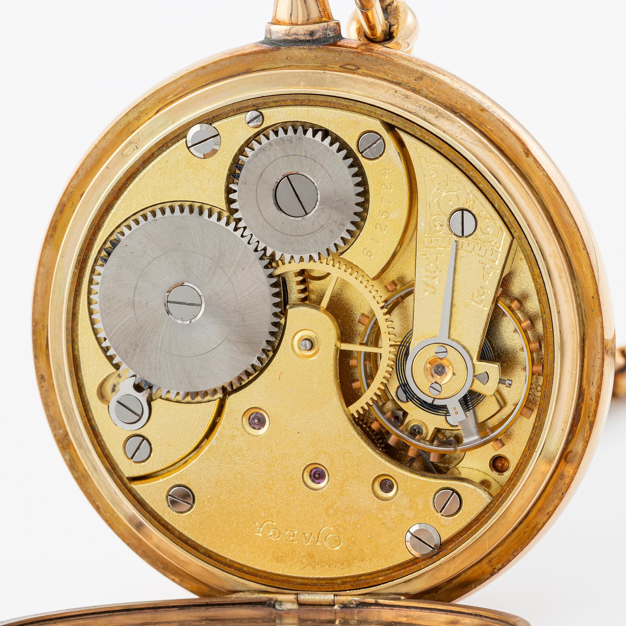 Omega, pocket watch, 51 mm.