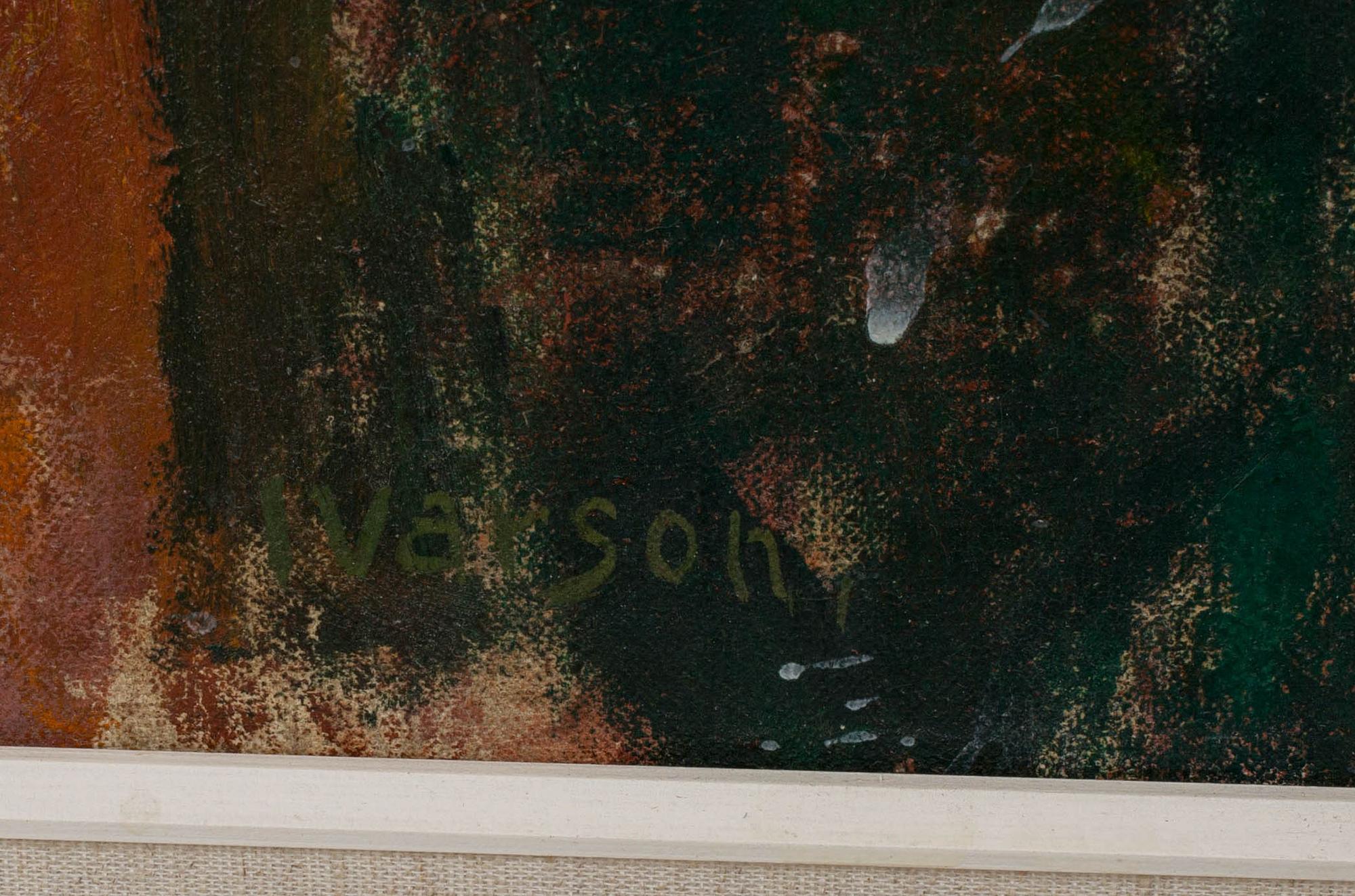 IVAN IVARSON, olja på duk, signerad.