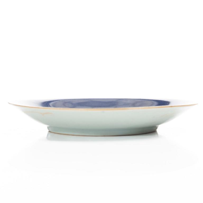 Two Chinese dishes, 20th century.