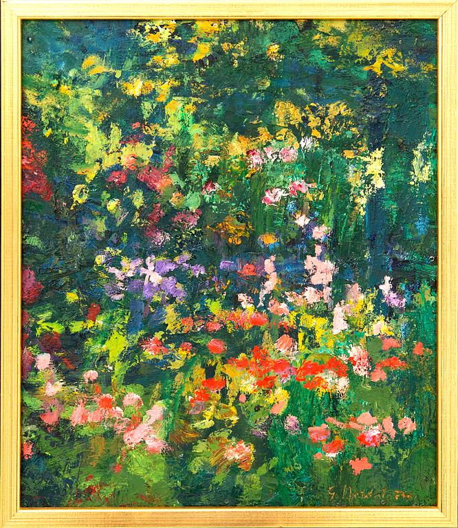 Gerhard Nordström, oil on panel signed.