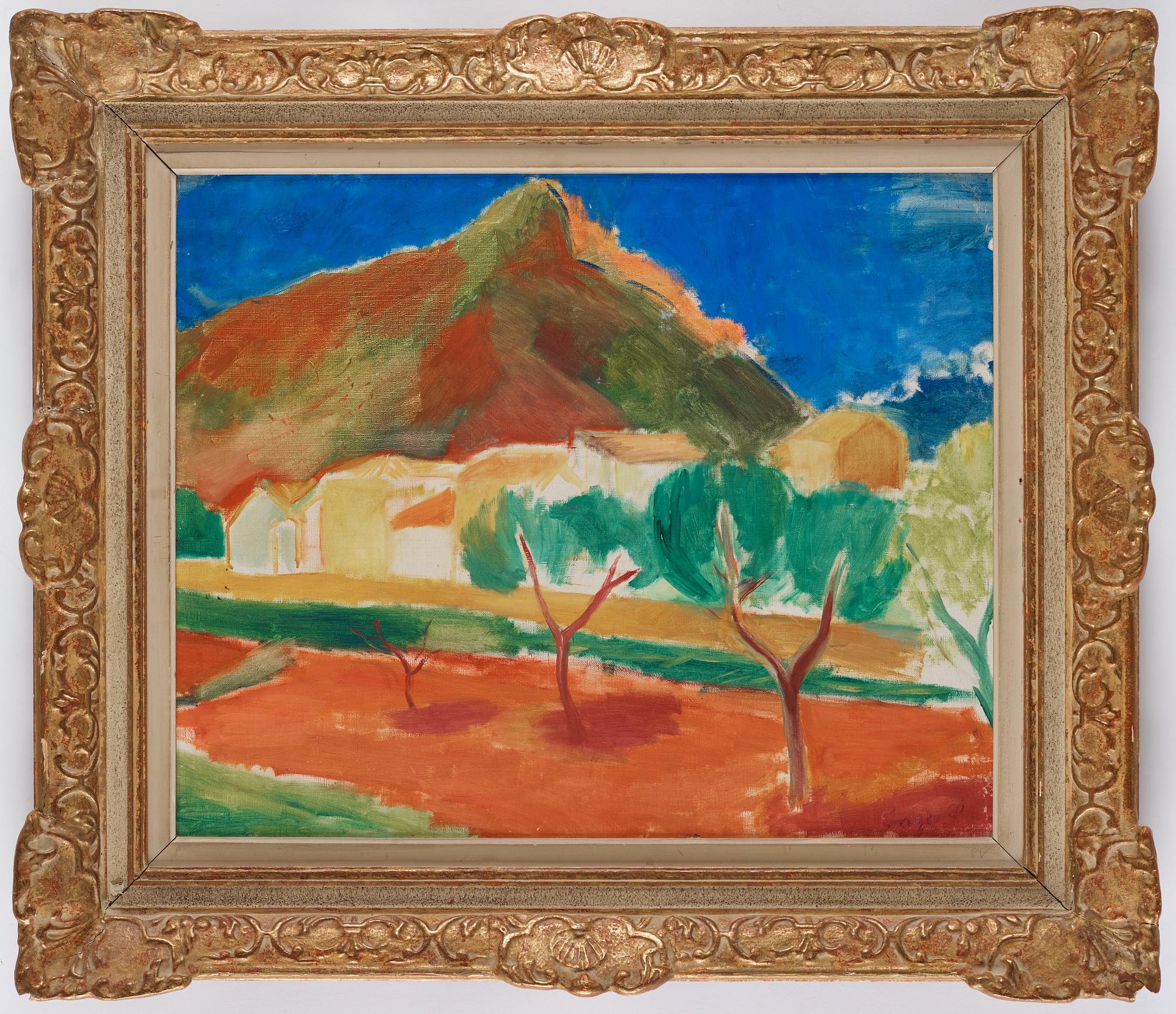 Inge Schiöler, "Spanish Landscape" (Spanskt landskap).