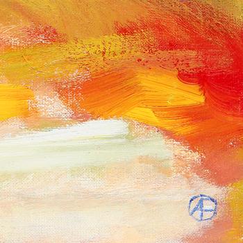 ANITA FRÖDING, olja på duk, signerad.