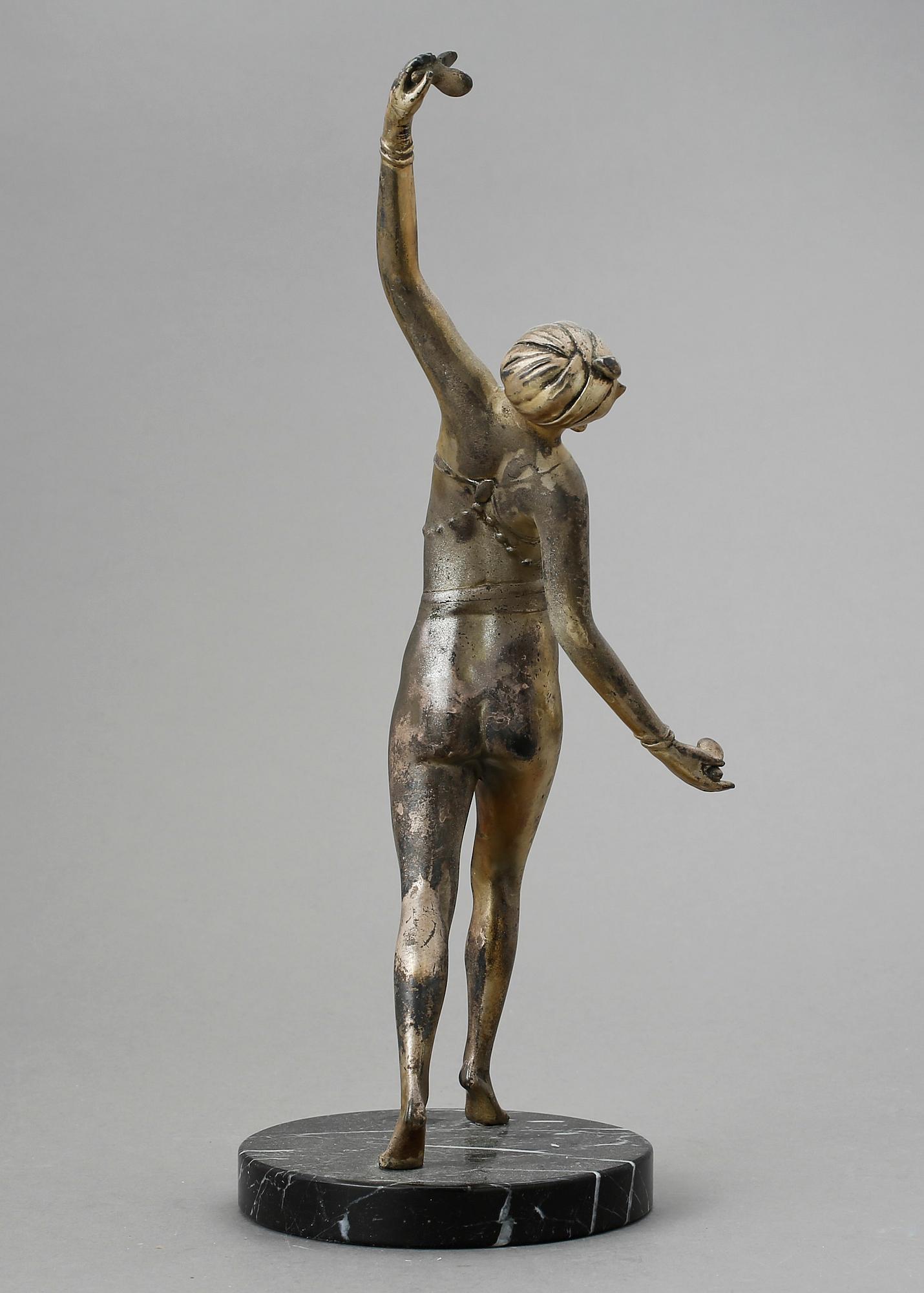 SKULPTUR, metall, 1900-talets andra kvartal.