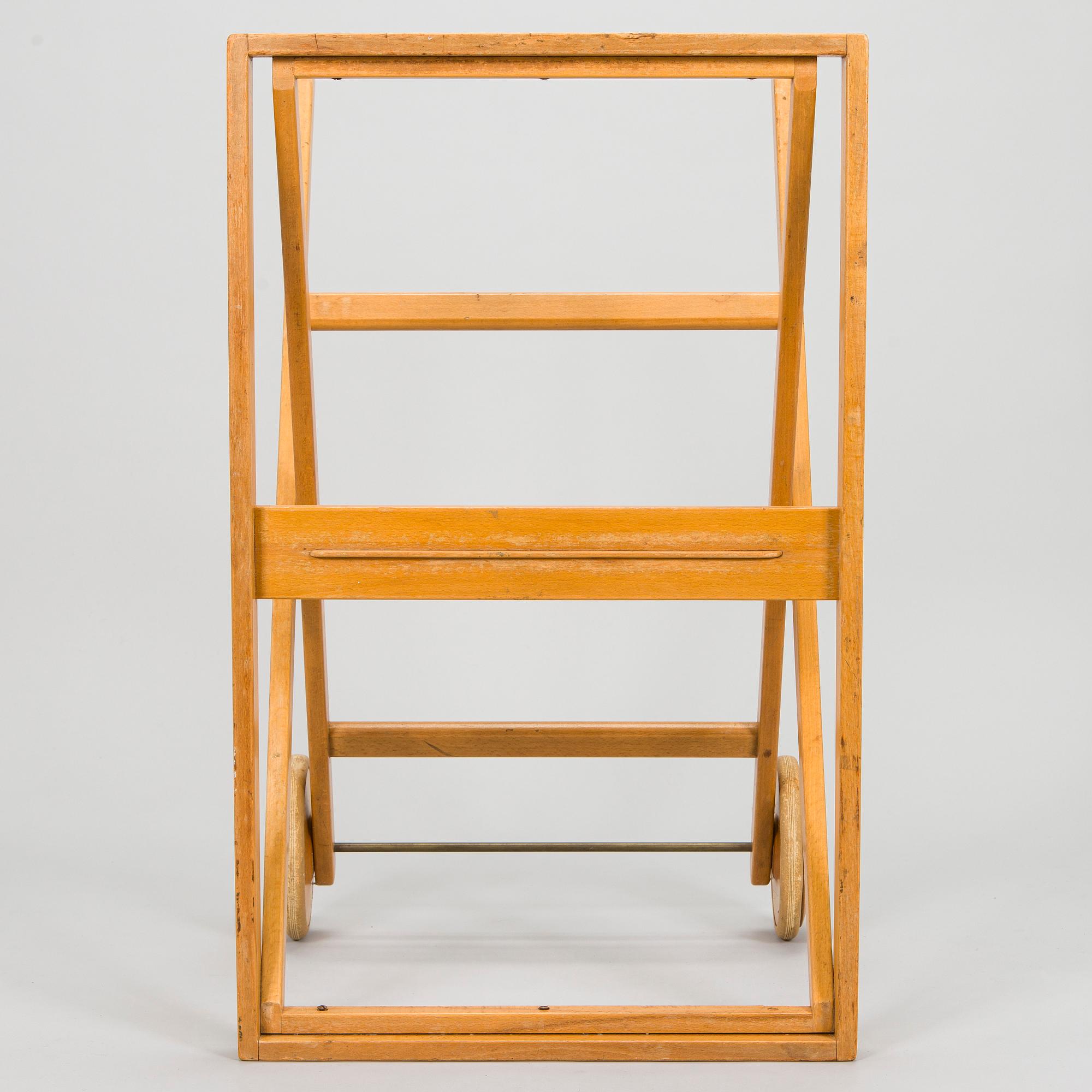 Aulis Leinonen & Tapio Wirkkala, a '3980' tea trolley. Manufactured by Asko 1959-1960.
