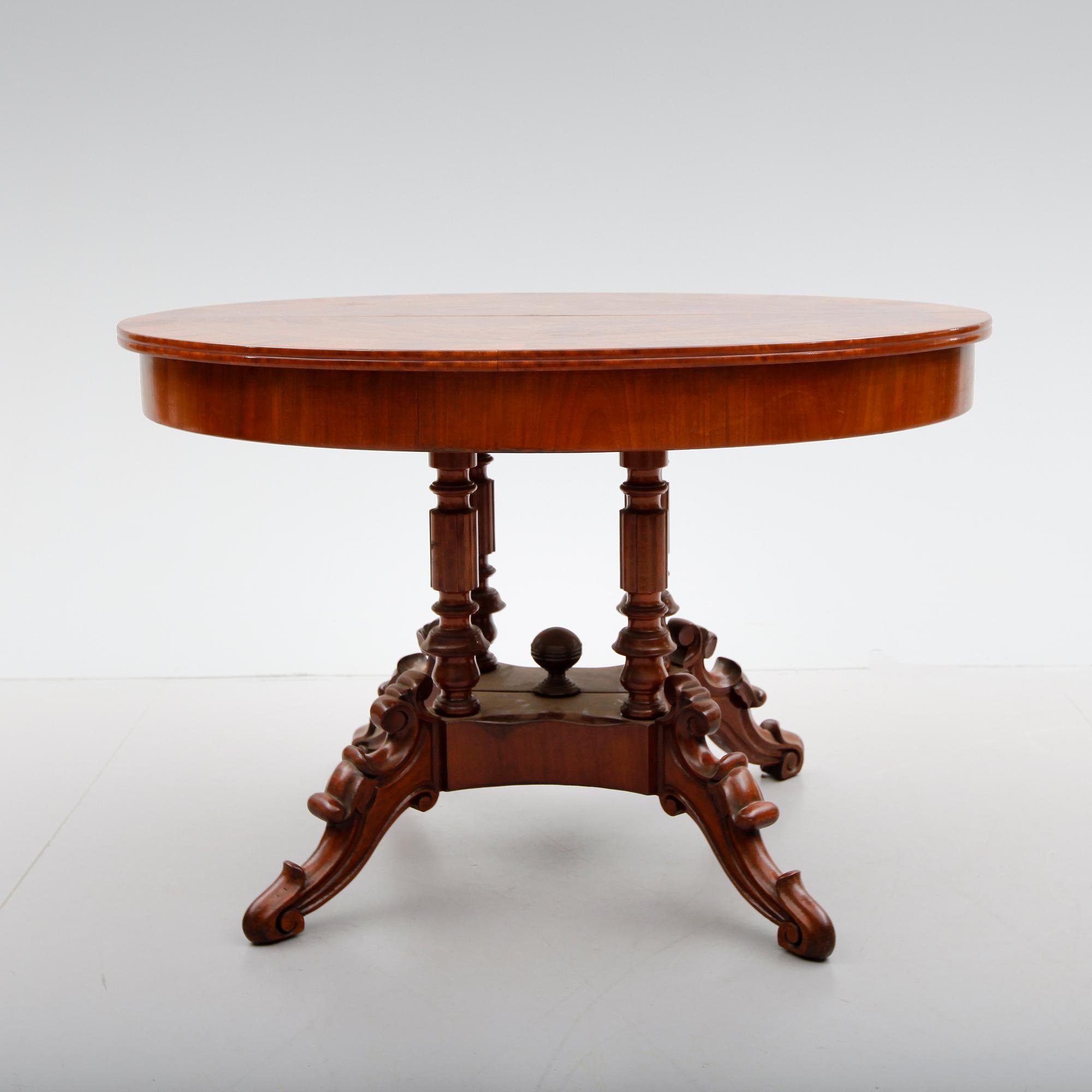 MATBORD, senempire, 1800-talets mitt.