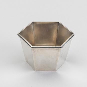 WIWEN NILSSON, silver, skål, Lund, 1961.