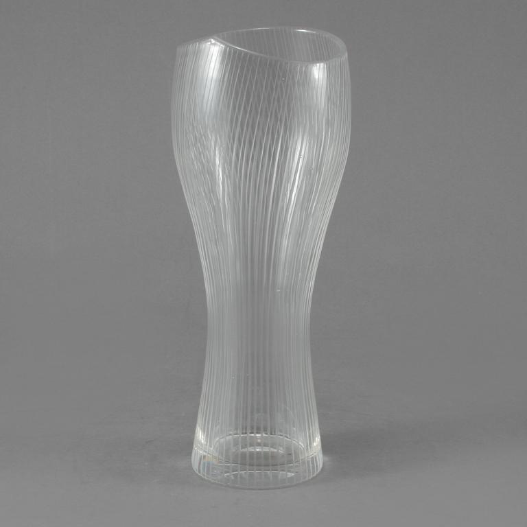 VAS, glas, Tapio Wirkkala, Iittala, signerad.