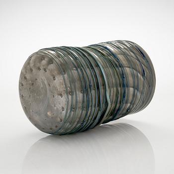 Tiina Nordström, an art glass signed Tiina Nordström, Nuutajärvi 1994.