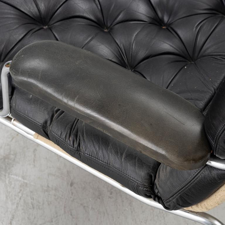 Pethrus Lindlöf, an 'Åsa' armchair, Lammhults, Sweden, 1970's.
