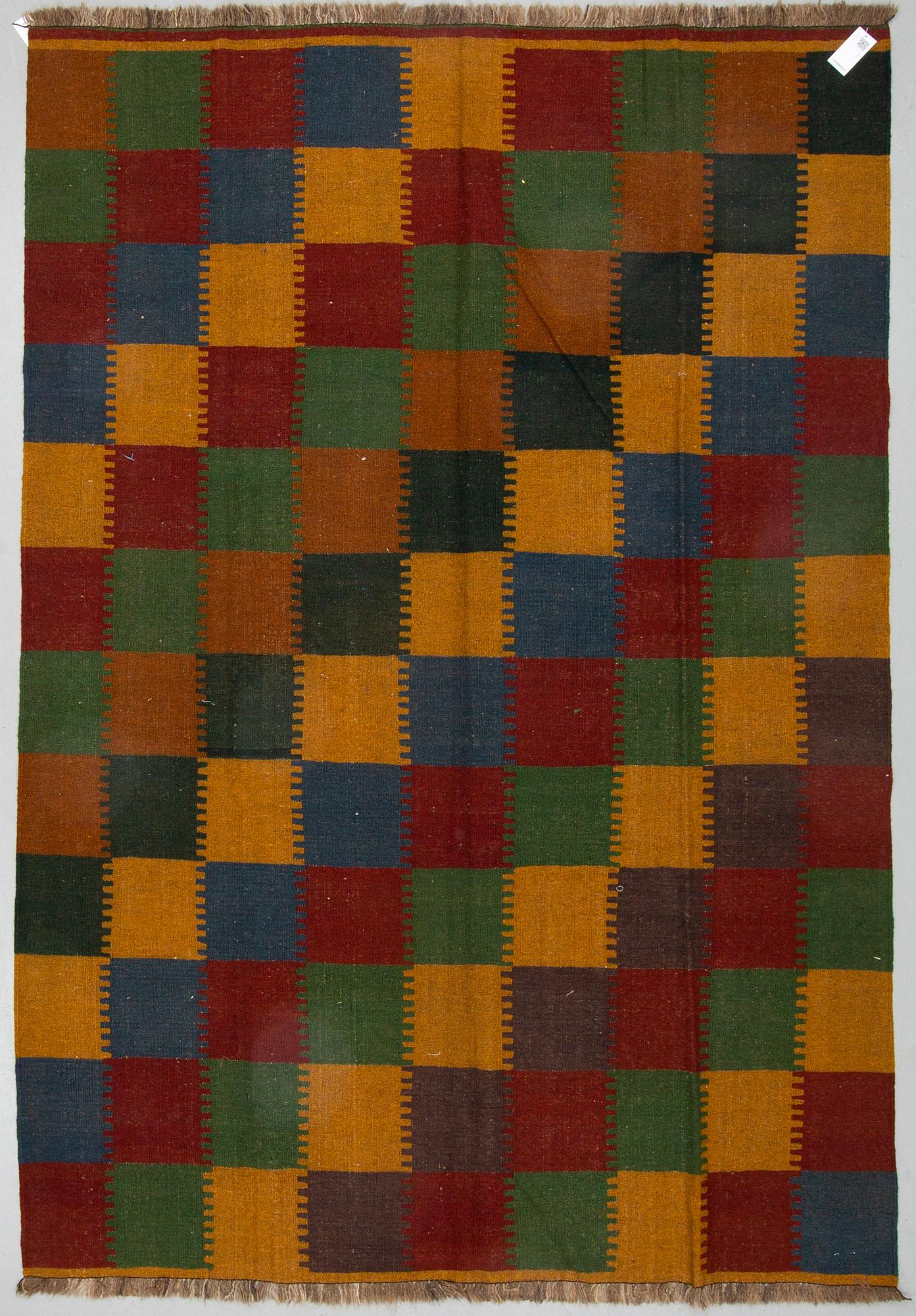A CARPET, kilim, ca 283 x 195 cm.