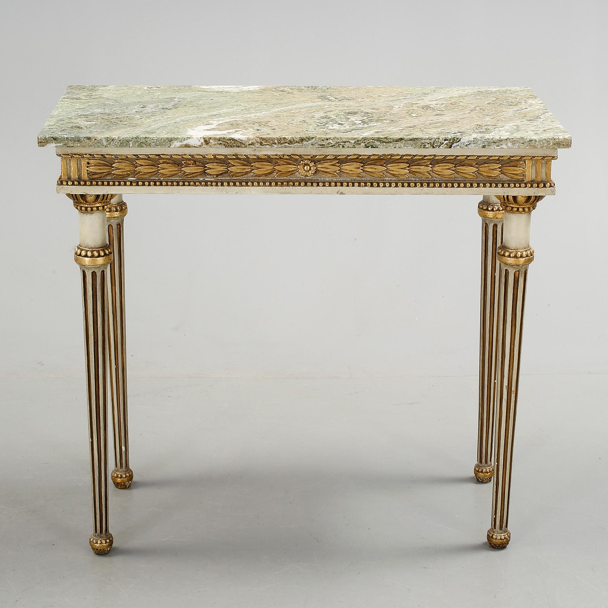 BORD, gustavianskt provinsarbete, omkr år 1800.