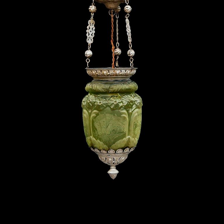 MÅNSKENSAMPEL, omkring år 1900.