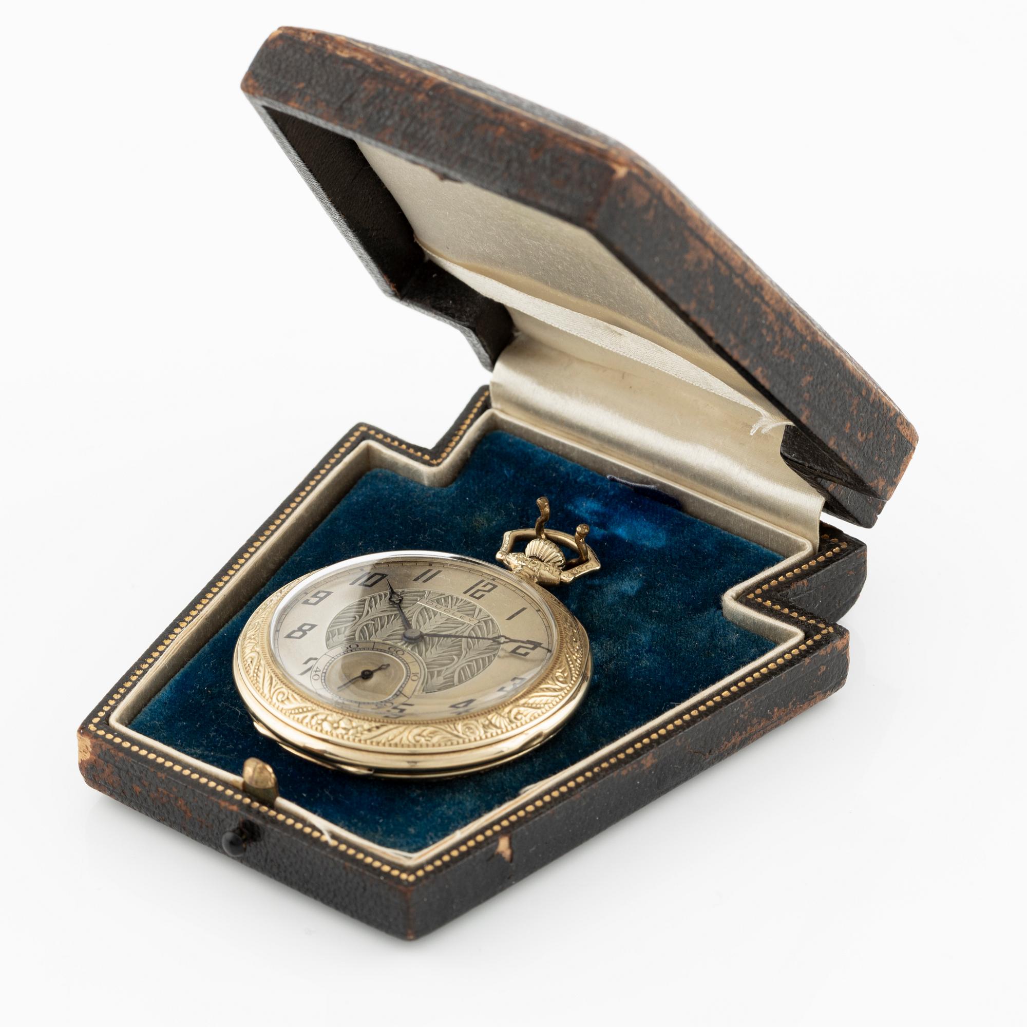 Dudley Watch Co Masonic Model 1 Freemason watch 47 mm. Bukowskis