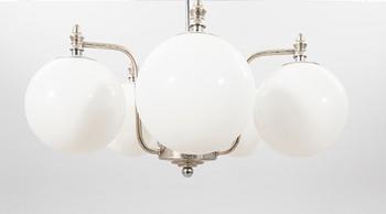 Ceiling lamp, functionalist style, first half of the 20th century.