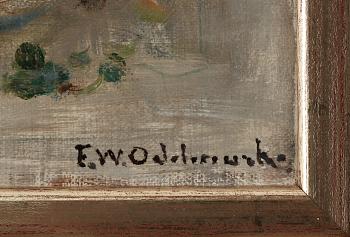 FRANS WILHELM ODELMARK, olja på duk, signerad.